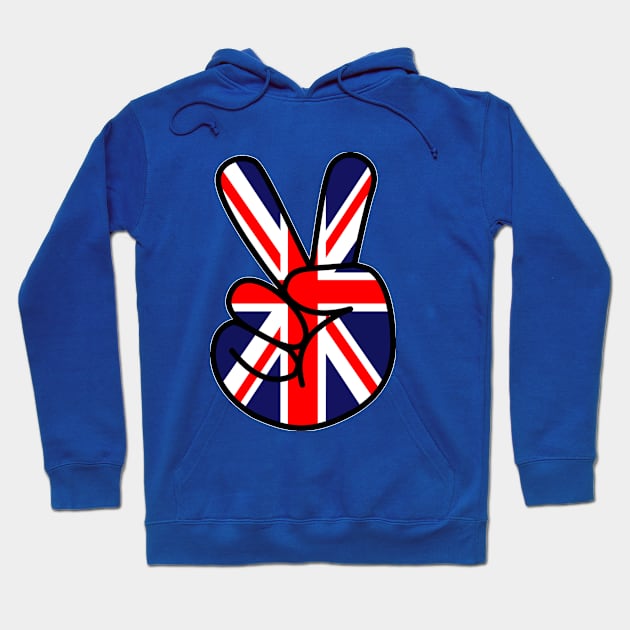 Peace British Style Hoodie by FortunecookieTs